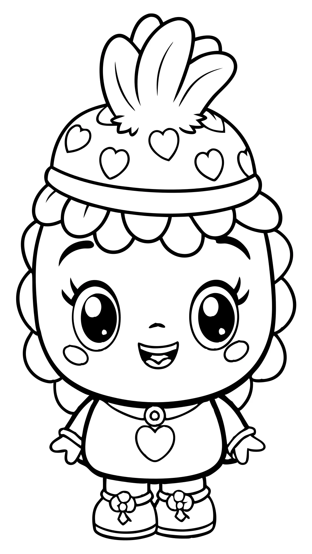 coloring pages to print shopkins